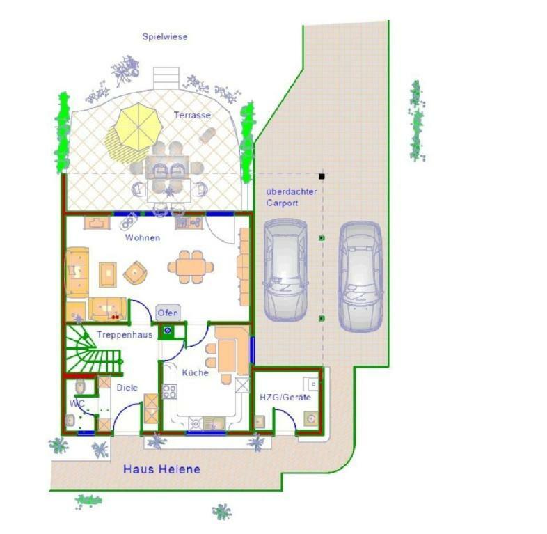 Ferienhaeuser Rhoen - Haus Natalie & Haus Helene Hausen  Exterior foto